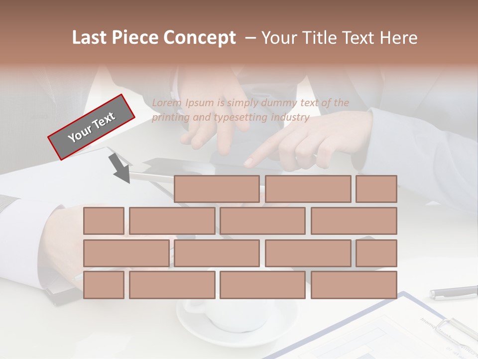 Leadership Gadget Business PowerPoint Template