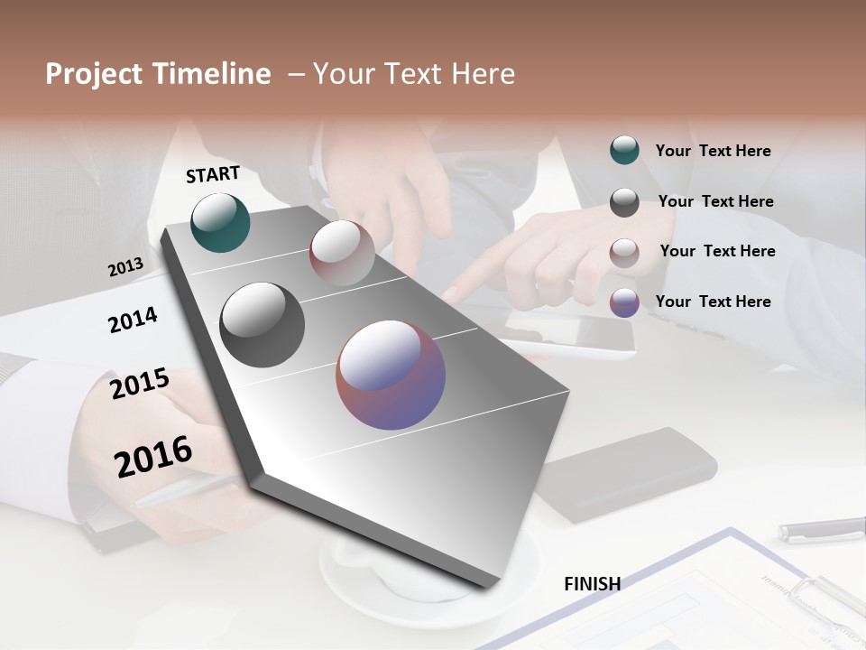 Leadership Gadget Business PowerPoint Template