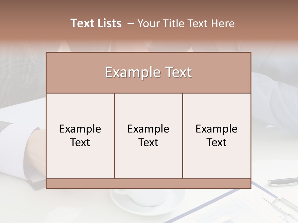 Leadership Gadget Business PowerPoint Template
