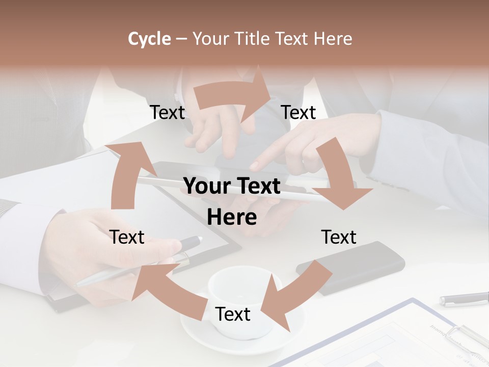 Leadership Gadget Business PowerPoint Template