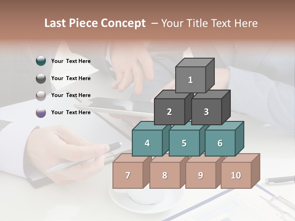 Leadership Gadget Business PowerPoint Template