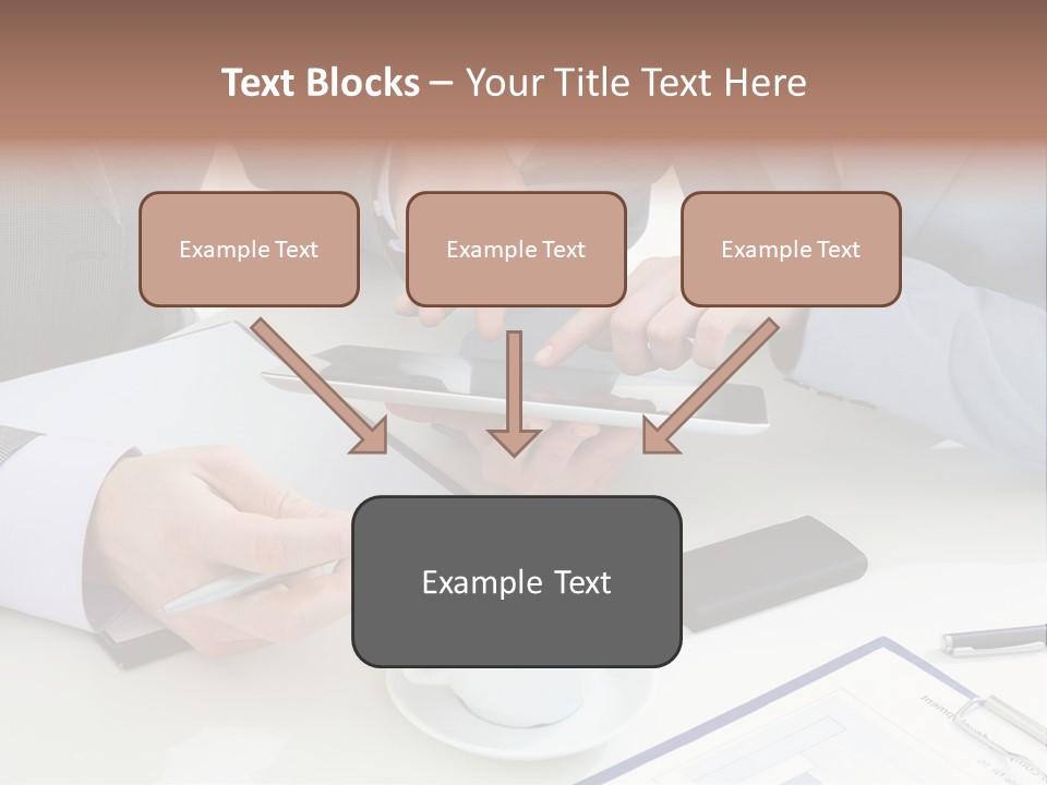 Leadership Gadget Business PowerPoint Template