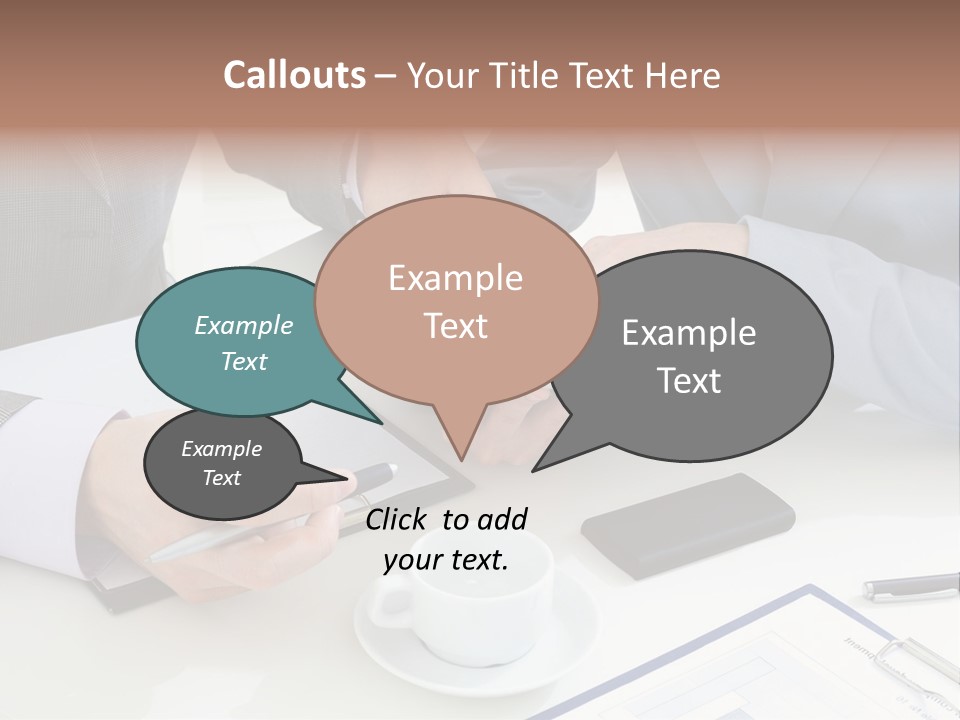 Leadership Gadget Business PowerPoint Template