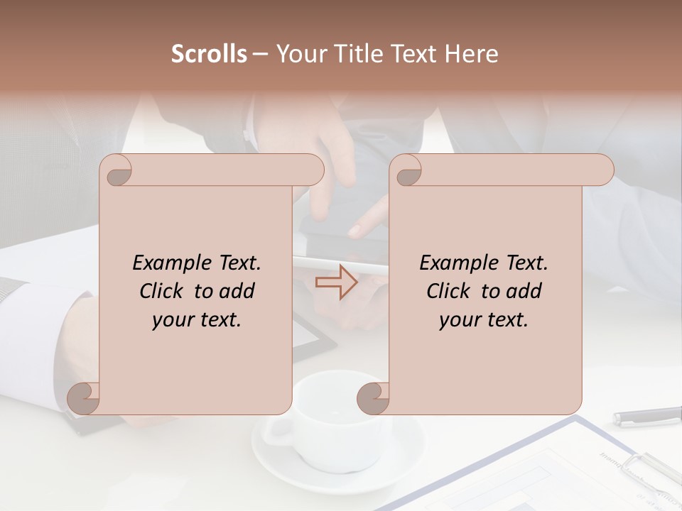 Leadership Gadget Business PowerPoint Template