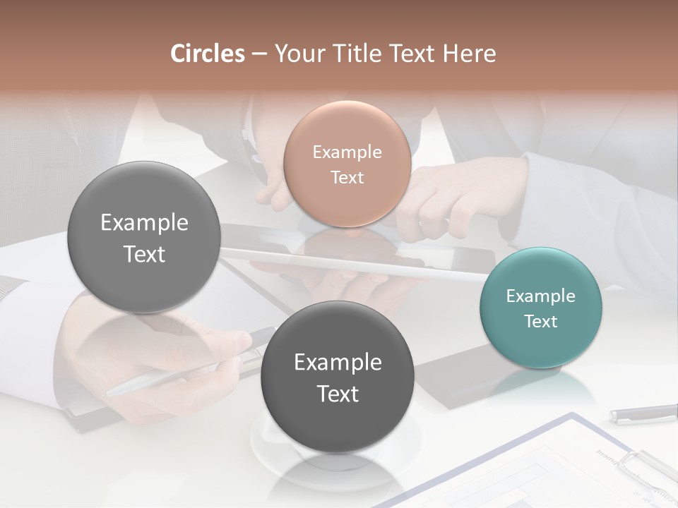 Leadership Gadget Business PowerPoint Template
