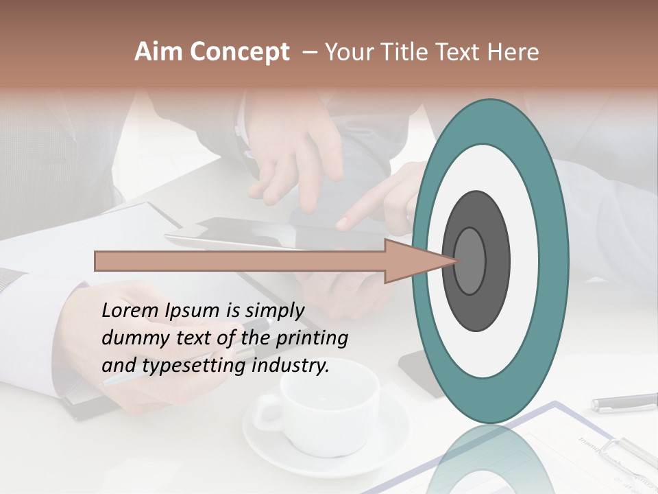 Leadership Gadget Business PowerPoint Template