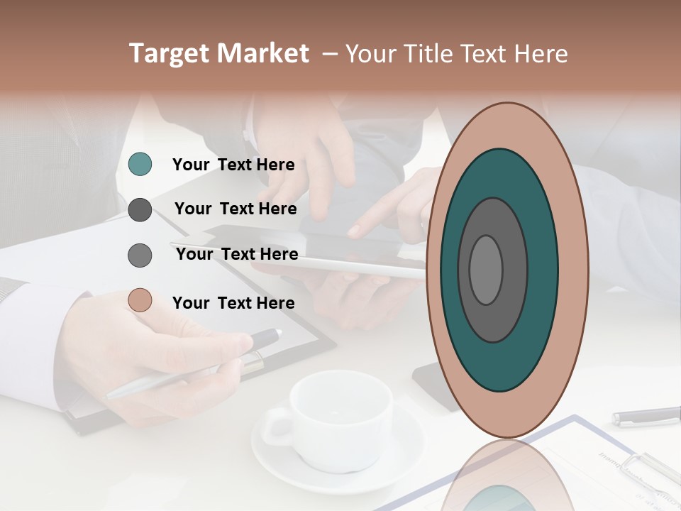 Leadership Gadget Business PowerPoint Template