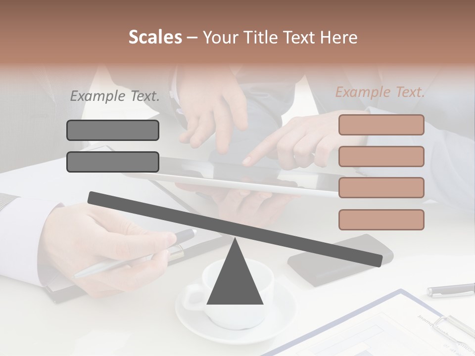 Leadership Gadget Business PowerPoint Template