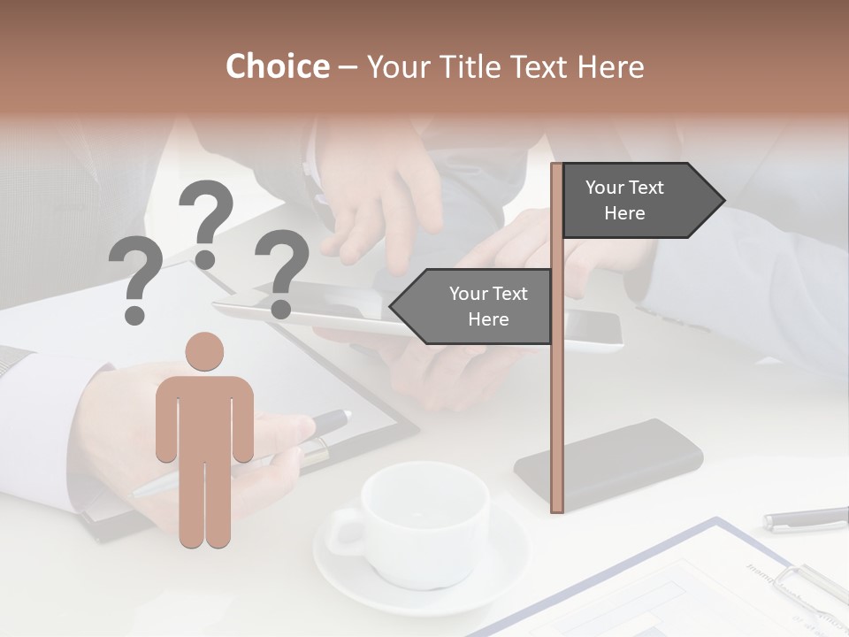 Leadership Gadget Business PowerPoint Template