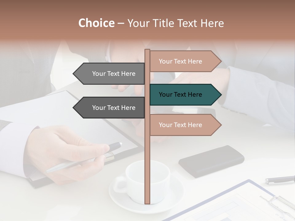 Leadership Gadget Business PowerPoint Template