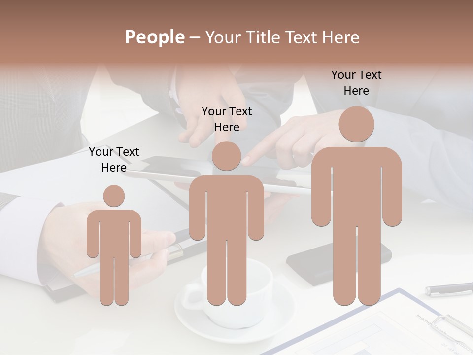 Leadership Gadget Business PowerPoint Template