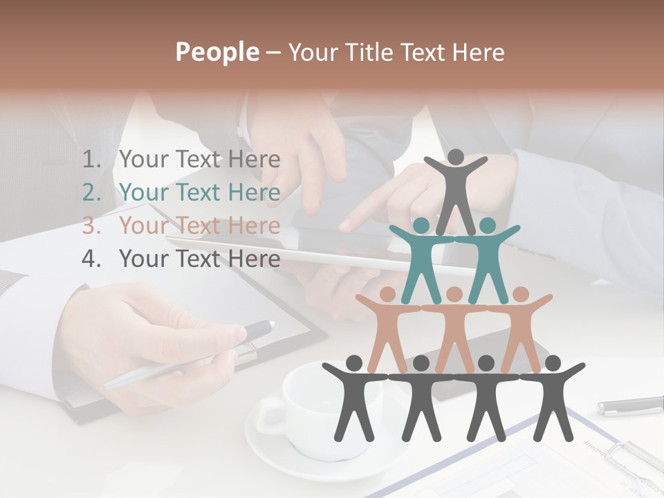 Leadership Gadget Business PowerPoint Template