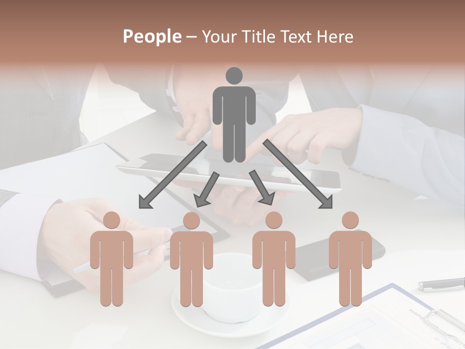 Leadership Gadget Business PowerPoint Template