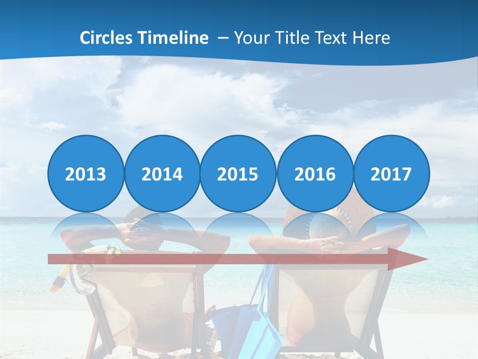 South Male Atoll Travel Tan PowerPoint Template