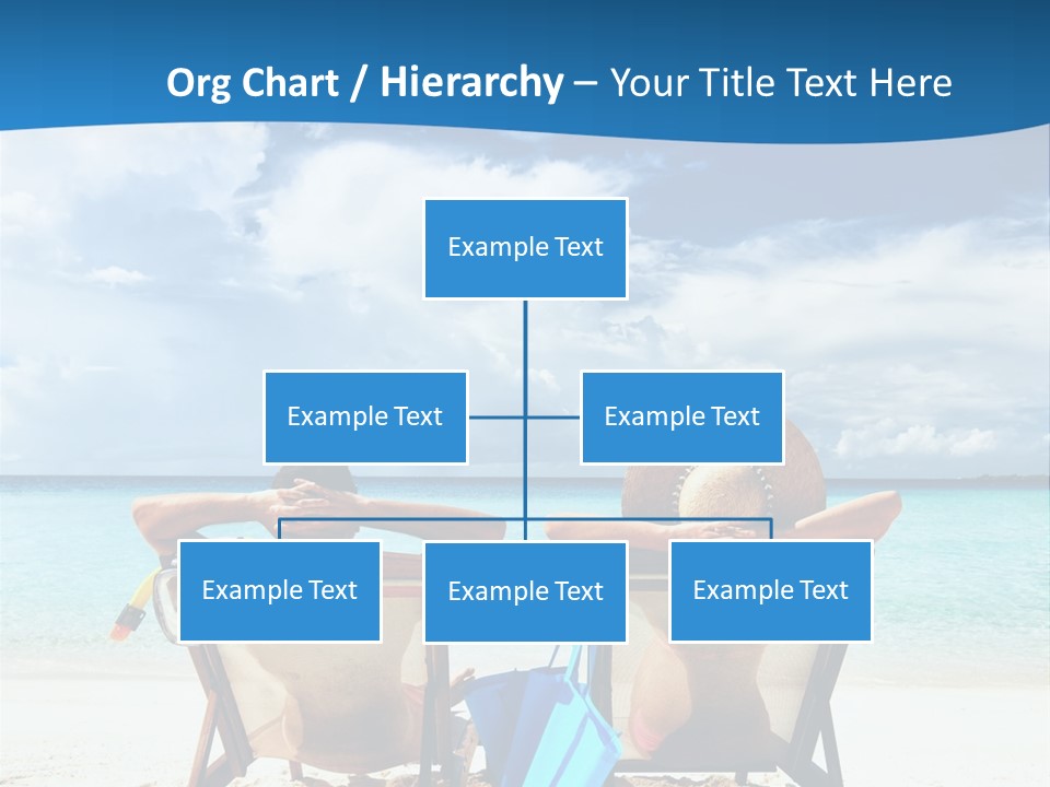 South Male Atoll Travel Tan PowerPoint Template
