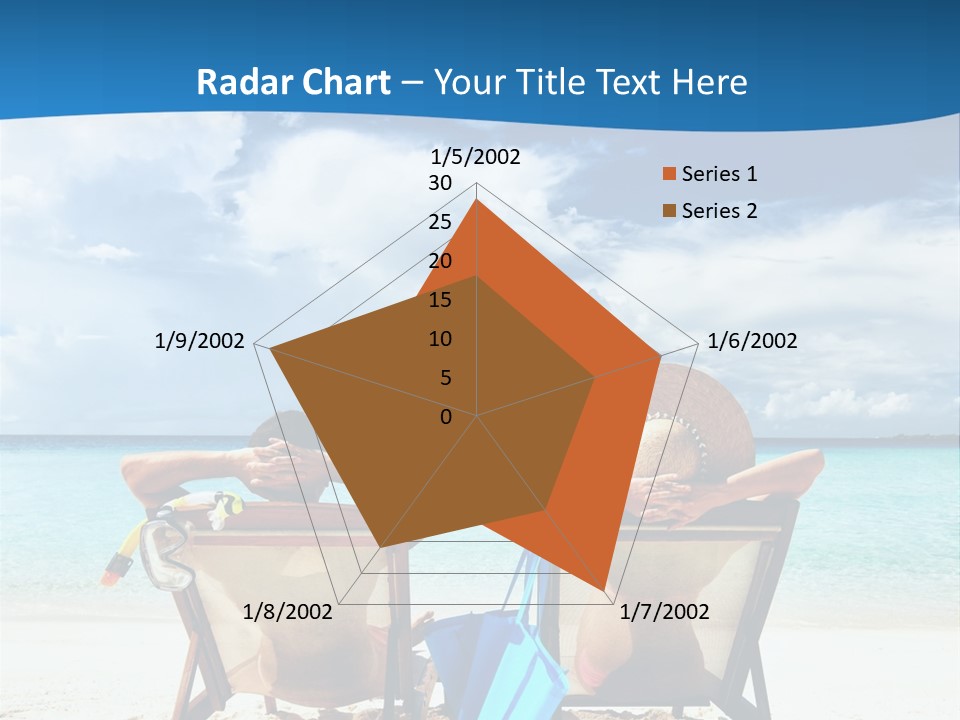 South Male Atoll Travel Tan PowerPoint Template