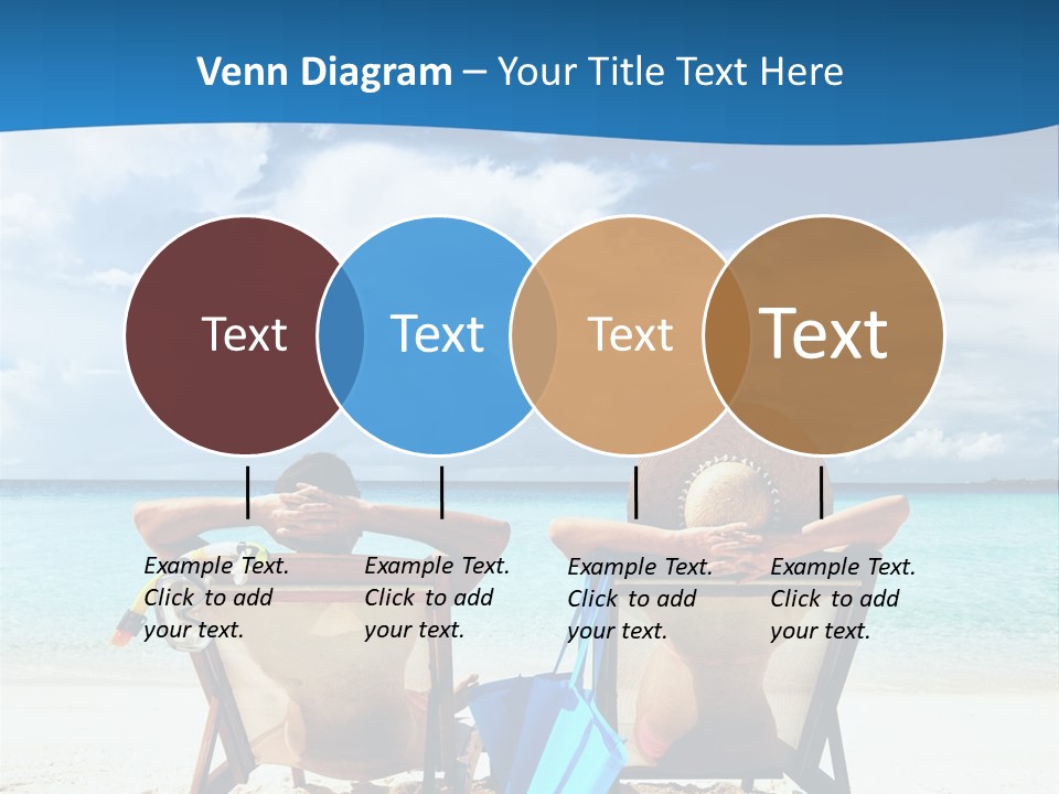 South Male Atoll Travel Tan PowerPoint Template