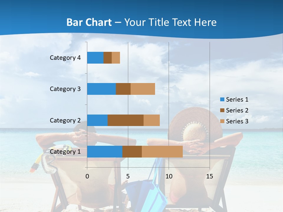 South Male Atoll Travel Tan PowerPoint Template