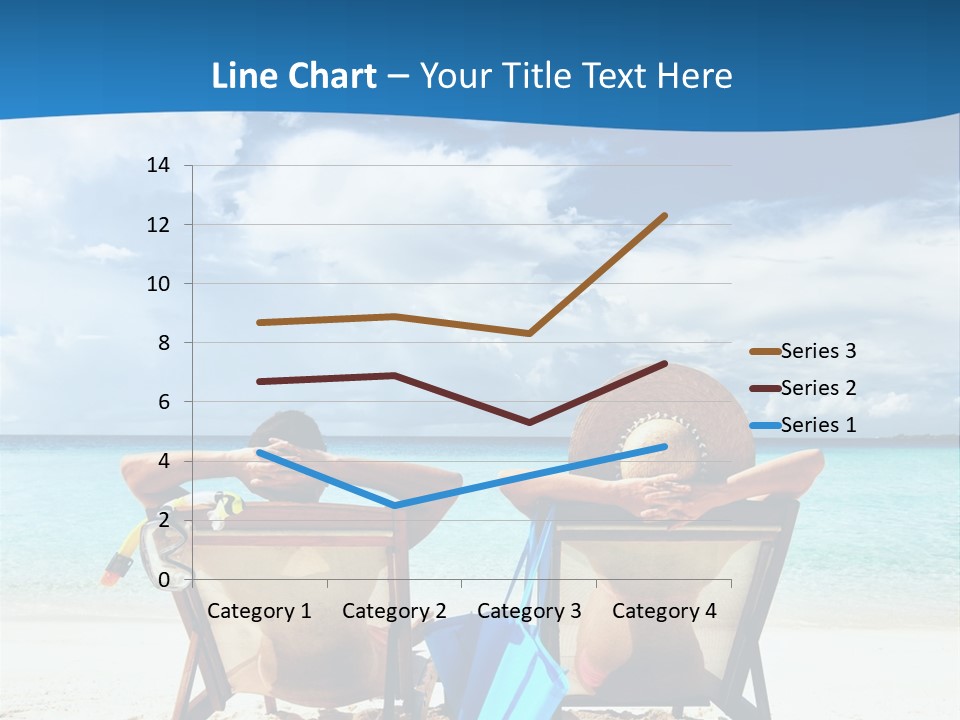 South Male Atoll Travel Tan PowerPoint Template