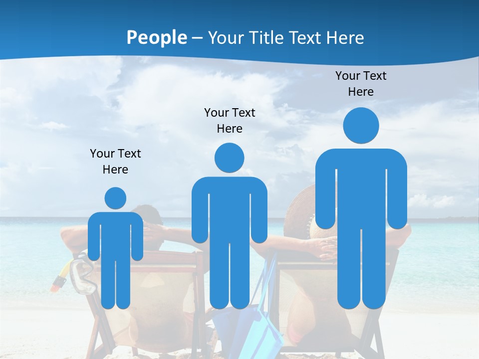 South Male Atoll Travel Tan PowerPoint Template