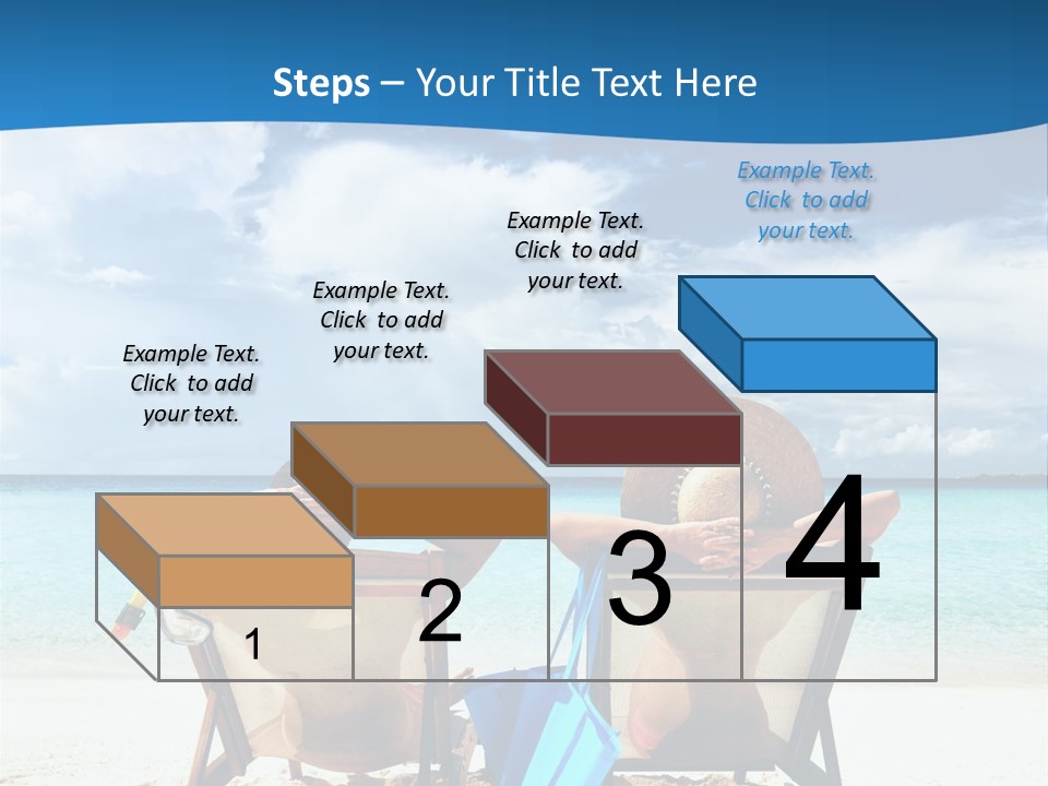 South Male Atoll Travel Tan PowerPoint Template