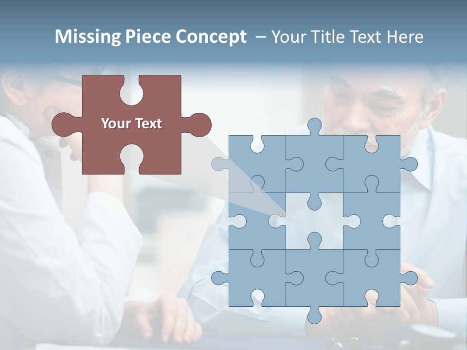 Depletion Consultant Explaining PowerPoint Template