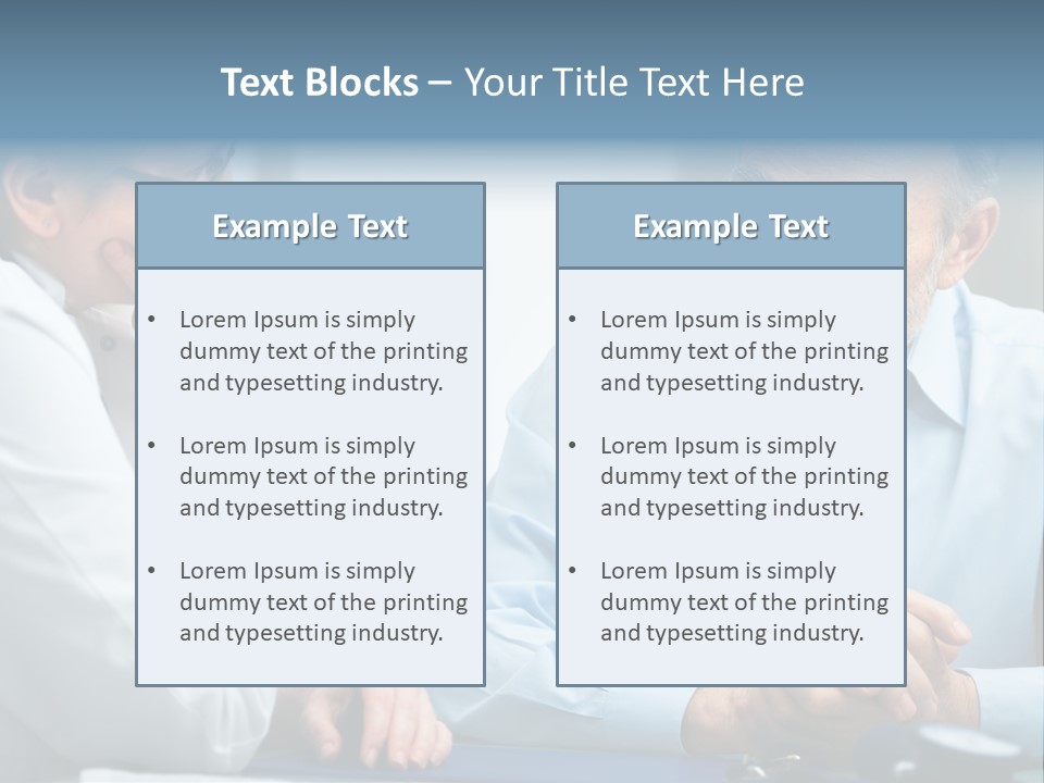 Depletion Consultant Explaining PowerPoint Template