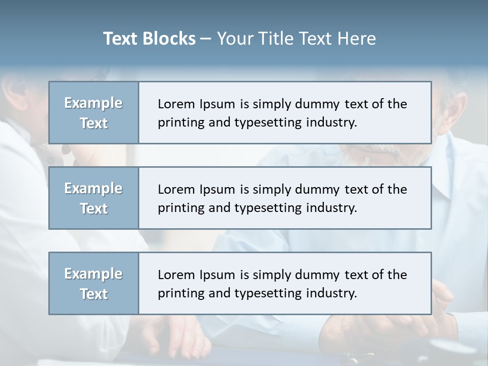 Depletion Consultant Explaining PowerPoint Template