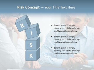 Depletion Consultant Explaining PowerPoint Template