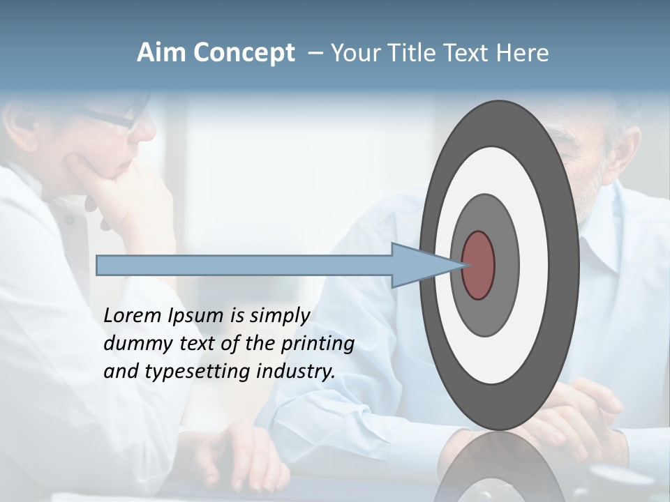Depletion Consultant Explaining PowerPoint Template