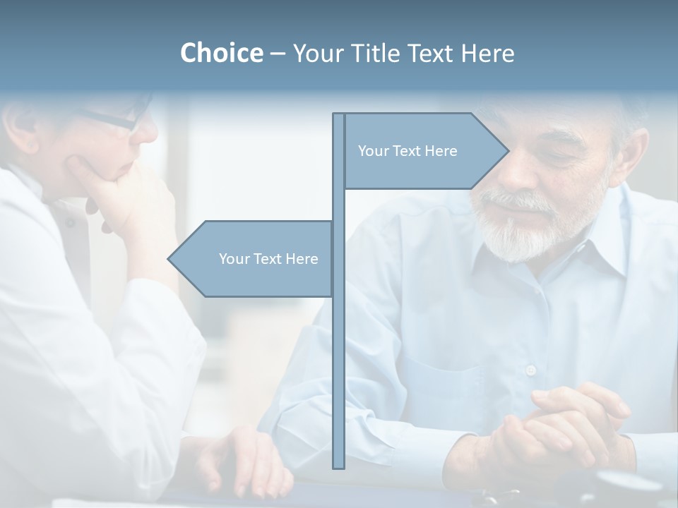 Depletion Consultant Explaining PowerPoint Template