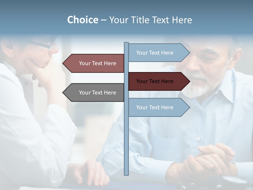 Depletion Consultant Explaining PowerPoint Template