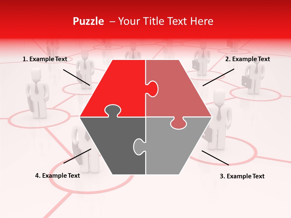 Line Male Chief PowerPoint Template