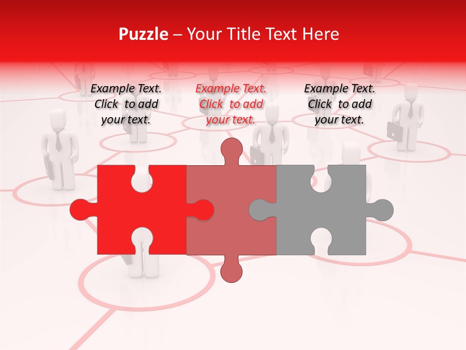 Line Male Chief PowerPoint Template