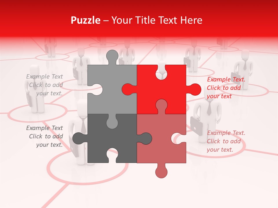 Line Male Chief PowerPoint Template