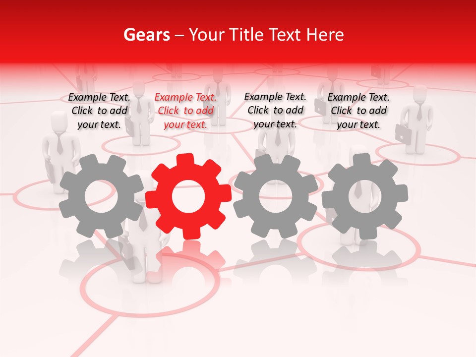 Line Male Chief PowerPoint Template