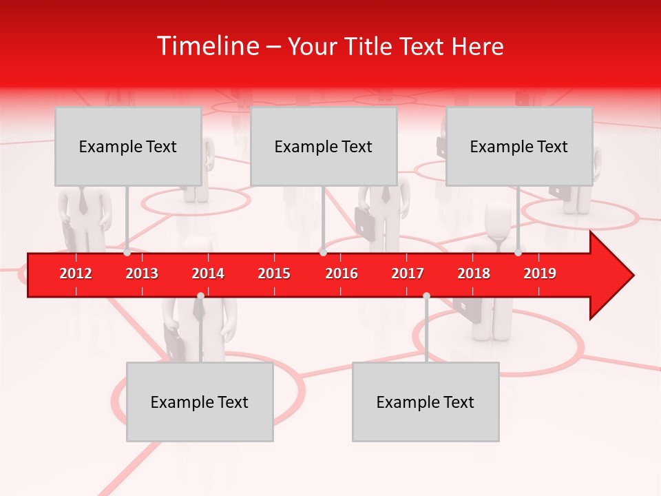 Line Male Chief PowerPoint Template