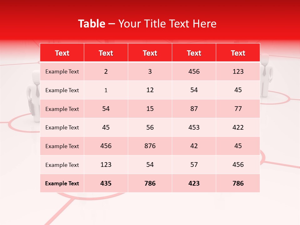 Line Male Chief PowerPoint Template