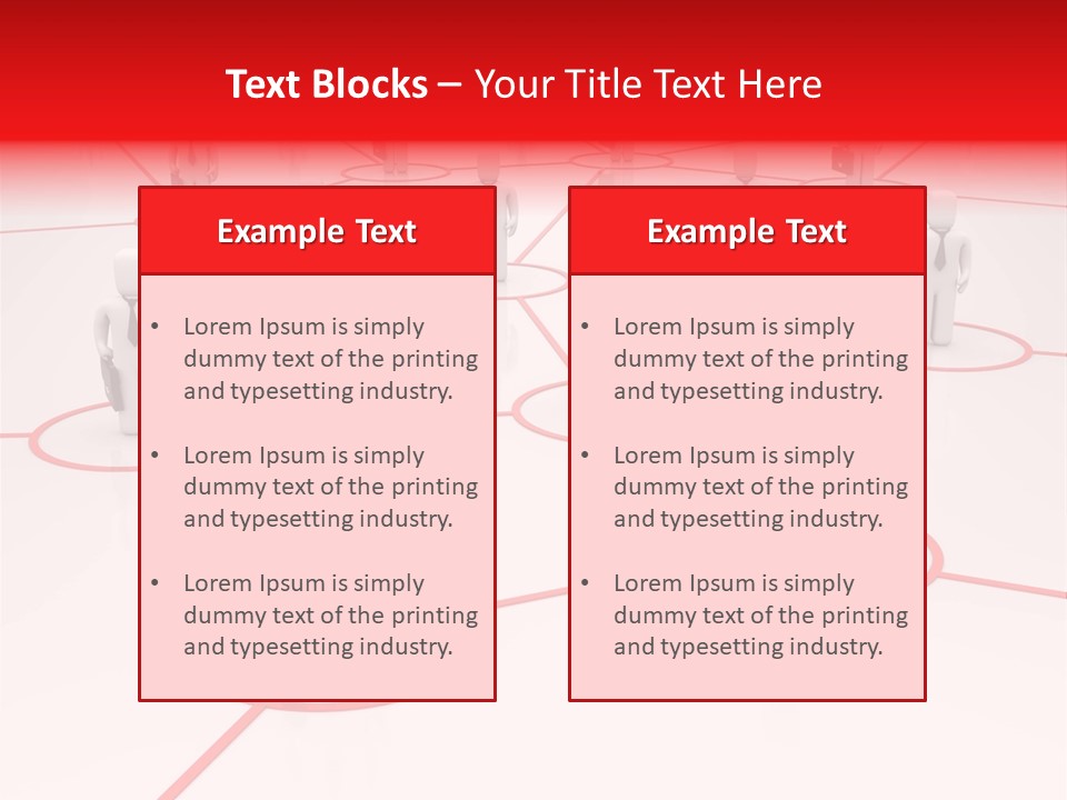 Line Male Chief PowerPoint Template