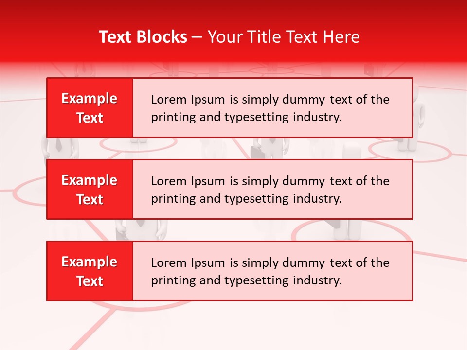 Line Male Chief PowerPoint Template