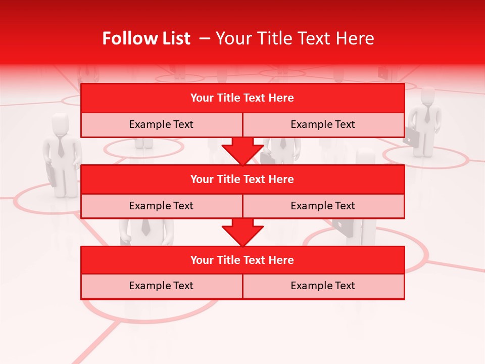 Line Male Chief PowerPoint Template