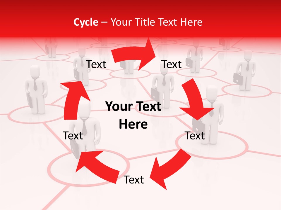 Line Male Chief PowerPoint Template