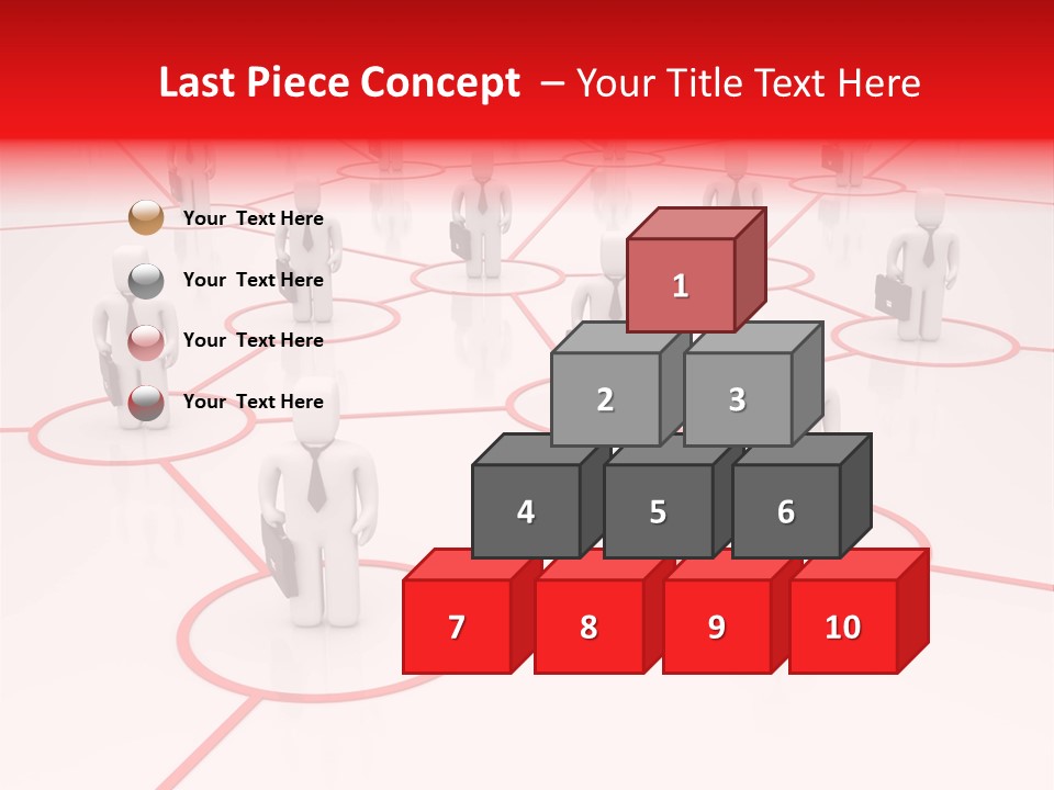 Line Male Chief PowerPoint Template