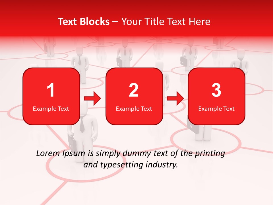 Line Male Chief PowerPoint Template