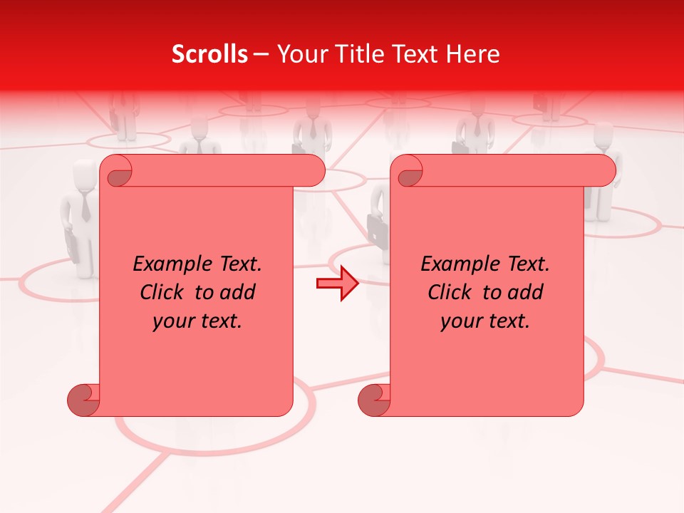 Line Male Chief PowerPoint Template