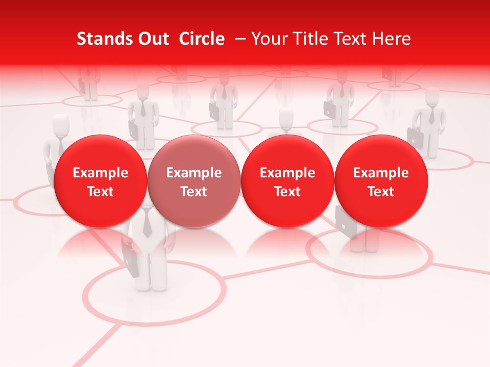 Line Male Chief PowerPoint Template