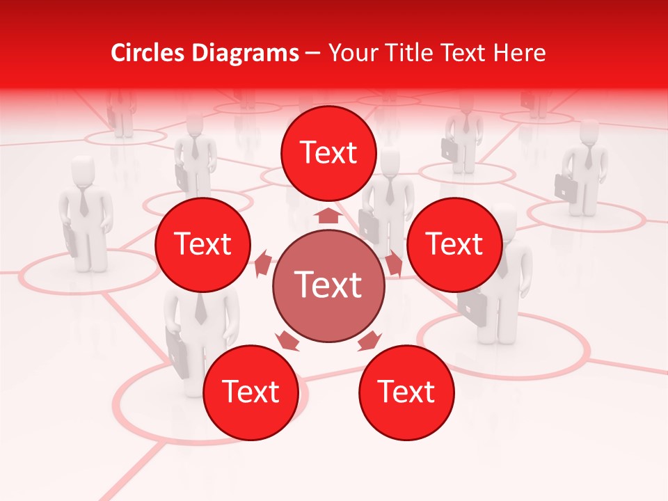 Line Male Chief PowerPoint Template