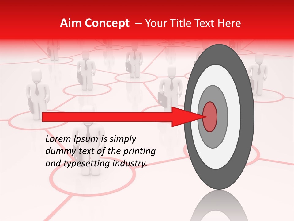 Line Male Chief PowerPoint Template