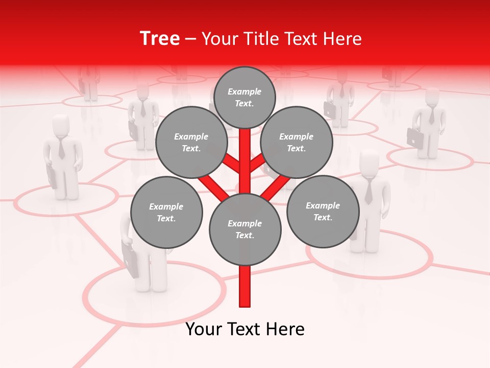 Line Male Chief PowerPoint Template