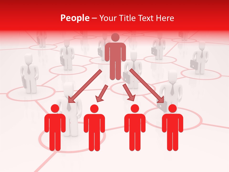 Line Male Chief PowerPoint Template